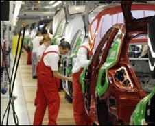 기아차 슬로바키아 공장 '최첨단 경연장'