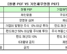 PEF 규제 풀어 기업 구조조정 활성화