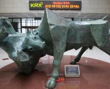 [오늘의포인트] '한국거래소의 황소상'