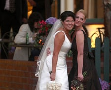 캐서린 헤이글 '심장병' 한국여아 입양 '감동'