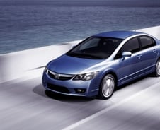 [시승기]국내 최고연비 '시빅 하이브리드'