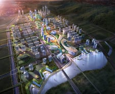 "친환경 트램(노면전차)타고 1.4㎞ 쇼핑"