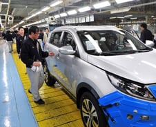 [르포]기아차 '스포티지R' 산실 광주2공장 가보니