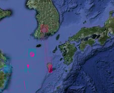 [나로호]구글맵으로 추정한 나로호 추락지점