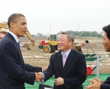 [현장+]오바마 대통령-구본무 회장의 '특별한 악수'      