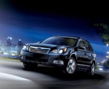 [시승기]바퀴가 도로에 붙었나? 스바루 '아웃백'