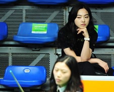 [광저우AG] '당구얼짱' 차유람, '보람언니, 침착하게'