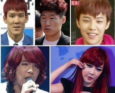 [광저우AG]금메달 부른 박태환 빨간머리, 유행예감