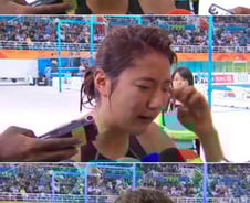 [광저우AG]"엉엉~" 정다래 '통곡 인터뷰' 화제