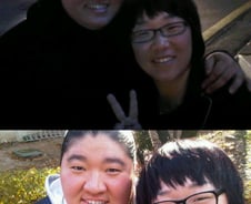 [광저우AG]장미란-신지애, '여제'들 다정한 만남