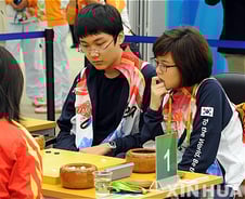  [광저우AG]바둑 박정환-이슬아 첫 대회 '첫 금' 