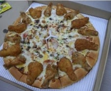 이마트피자-롯데치킨 대항마 '치킨바이트 피자'?