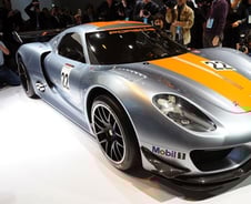 [2011디트로이트] 1인승 하이브리드카 포르쉐 '918 RSR' 