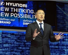 현대차, '뉴 글로벌브랜드 슬로건' 디트로이트서 선포