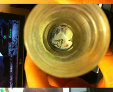 두유 속 유리파편 "1천만원 배상"vs"공갈로 고소"