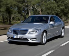 [시승기]클린 디젤엔진 단 벤츠 'S350' 타보니