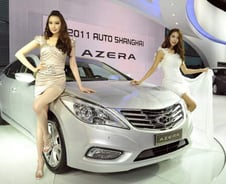 [상하이모터쇼]현대차, 위에둥·그랜저 中서 첫 선