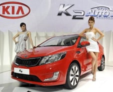 [상하이모터쇼]기아차, 中전략 소형차 'K2' 공개