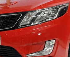 [사진]상하이서 공개된 기아차 中전략 소형차 'K2' 