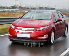 [시승기]양산형 전기차 '볼트' 한국서 달려보니