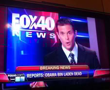 국내 방송도 '오바마 빈라덴 사망' 보도 해프닝