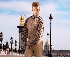 [★포토]'로피시엘 옴므'커버를 장식한 톱 모델 알렉산더 조핸슨③