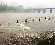 [사진]사라져버린 중랑천 산책로