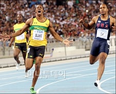 볼트 실격, 블레이크 우승 예언 적중해 '눈길'