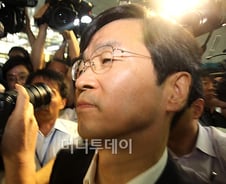 [사진]소환 임박한 곽노현 교육감