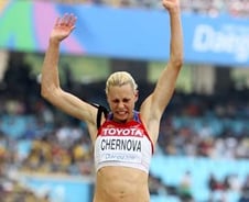 [대구육상]여자 7종, 타티아나 체르노바 우승