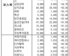 급락장 2개월만에 주가 '반토막' 기본이네~