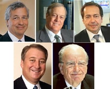 월가 '점령'시위대가 꼽은 5적(賊)