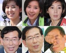 쉼 없이 달려온 나경원-박원순...표정으로 본 선거운동