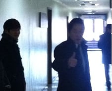 박영선 "정봉주법 만든다"… 수감직전 모습 공개