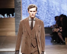 [★포토]제냐, 2012 F/W 밀라노 컬렉션의 개막 ④쓰리피스 정장 룩