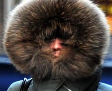 "난 이렇게 출근했다"… 에스키모인 '폭소'