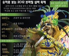[그래픽] 숫자로 보는 2012 리우카니발