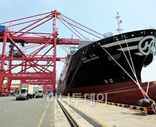 컨테이너선의 A380 '한진수호'호 타보니