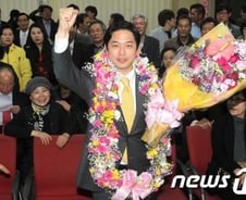[당선자] 서울 중구 정호준 "오늘 승리는 중구민의 승리"