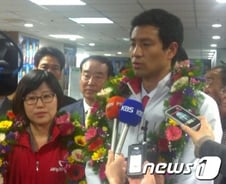 [당선자]사하갑 문대성 후보 "공약 반드시 실천하겠다"