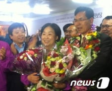 [당선자] 경기 고양덕양 갑 심상정, "진보가 국민들에게 인정 받았다"