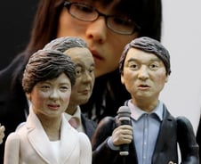 朴, 총선 승리했지만…박근혜 43.4% -안철수 44.4% 여전히 접전