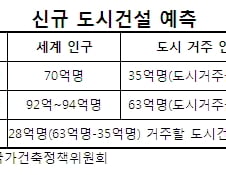 [단독]"전세계 2만8000개 신도시, 우리가 짓는다"