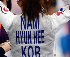 남현희 연장승부 끝에 결승진출 좌절