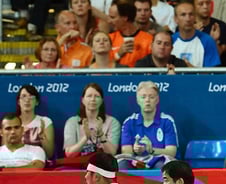 [포토] 황희태 '붕대 투혼' 외국인도 감동