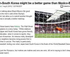 미국 NBC, "결승보다 한-일전 흥미로울 것"