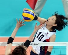 女배구 김연경, 런던올림픽 득점왕