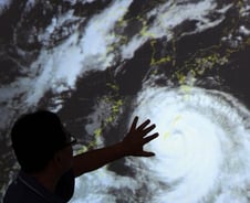 [사진]거대한 '볼라벤'의 모습