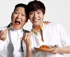 싸이 이번엔 '김치스타일'…'지펠 아삭' 모델 발탁