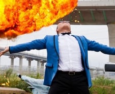 싸이와 함께 춤추는 엔터주, 말춤? 막춤? 